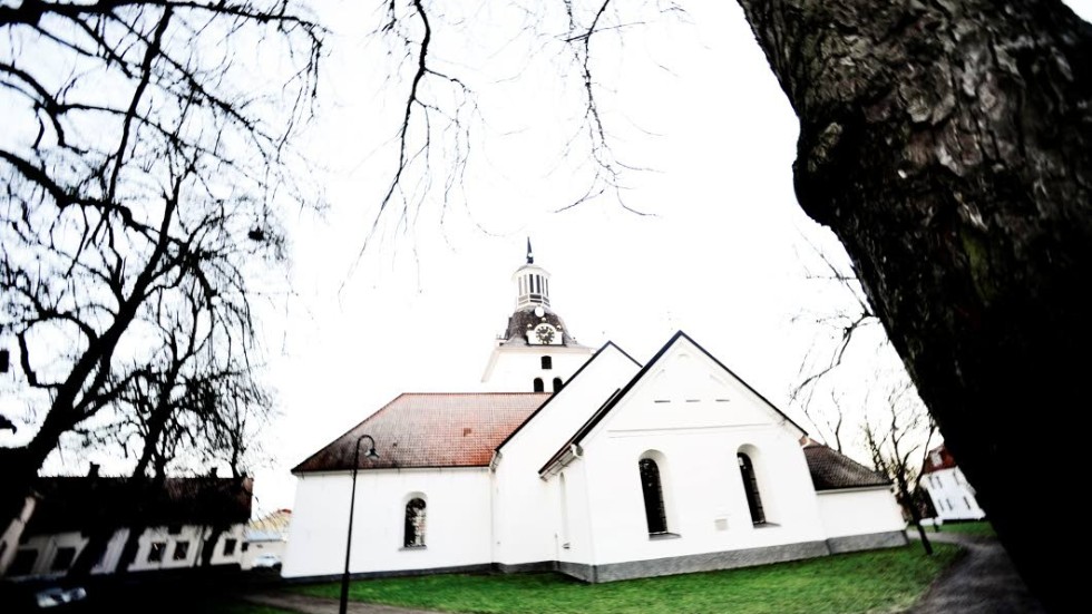 Sankta Gertrud. Vår gamla kyrka har fått sin namn efter sjöfarnas beskyddarinna  Gertrud av Nivelles.