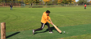 Pitchen på plats - nu väntar cricket i Gränby