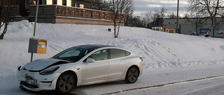 Två skadade i krock i centrala Kiruna