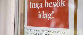 Inför besöksförbud inom äldreomsorgen!