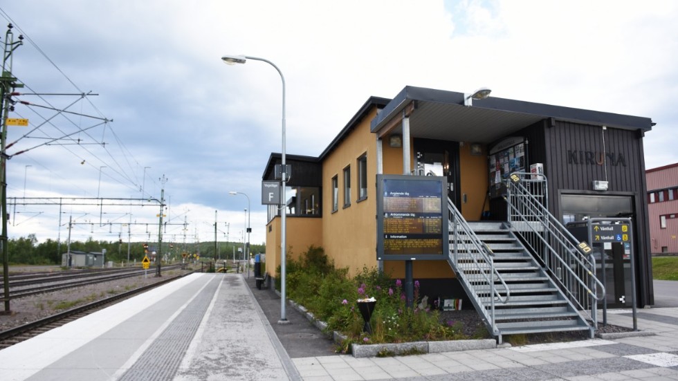 Kirunas nuvarande järnvägsstation är en tillfällig lösning. Nu har Trafikverket beslutat att bygga en ny i anslutning till nya centrum. 