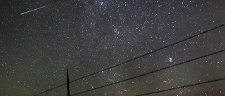 Nu börjar meteorregnet Perseiderna