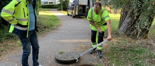 Nu finns avloppslarm i Nyköpingsån