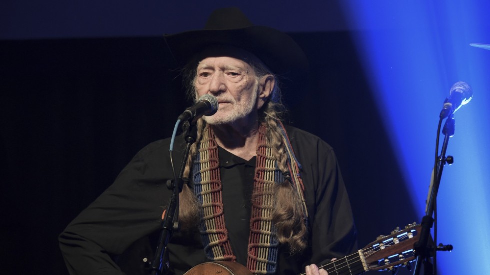 Willie Nelson på scen vid ett tidigare tillfälle. Arkivbild.