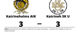 Katrineh SK U kryssade mot Katrineholms AIK