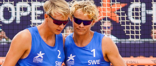 Beachvolleystjärnan skadade handen