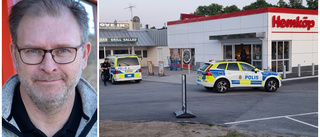 Efter rånförsöket: Hyllar polisens insats  ✔ "Kanonjobb"