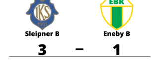 Förlust med 1-3 för Eneby B mot Sleipner B