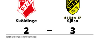 Sjösa vann borta mot Sköldinge