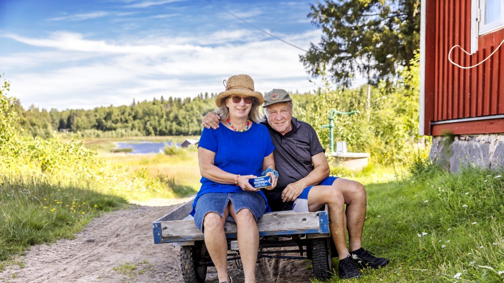 Hindersöborna Lena och Sune Johansson tillverkar sin egen surströmming på Hindersön i Luleå skärgård. Burkarna bokas snabbt upp av vänner och släktingar som vill smaka på öns delikatess. Produktionen är av det lilla formatet, i år blev det 60 kvartsburkar.