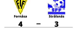 Uddamålsseger när Fornåsa besegrade Strålsnäs