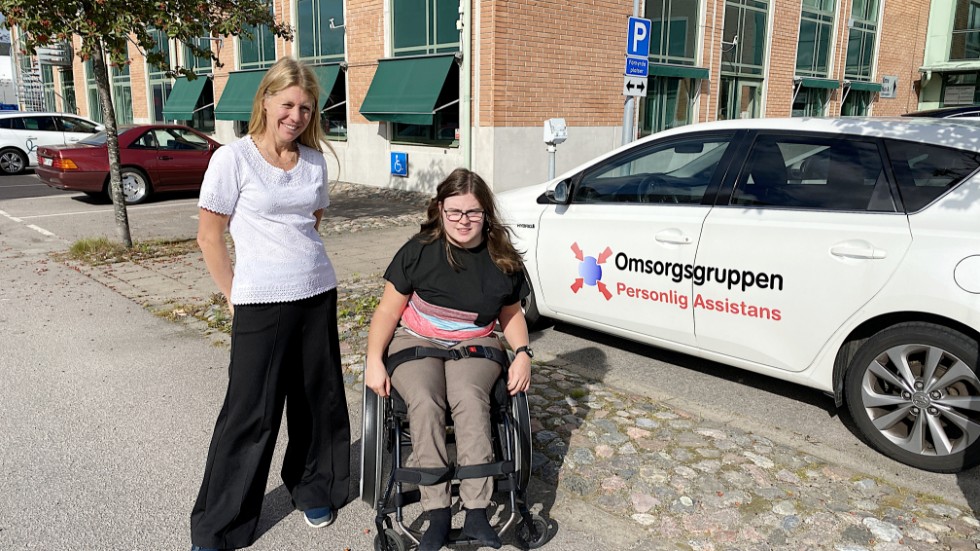 Lisa Dahlberg och Emelie Wallin arbetar vid Omsorgsgruppen i Norrköping.