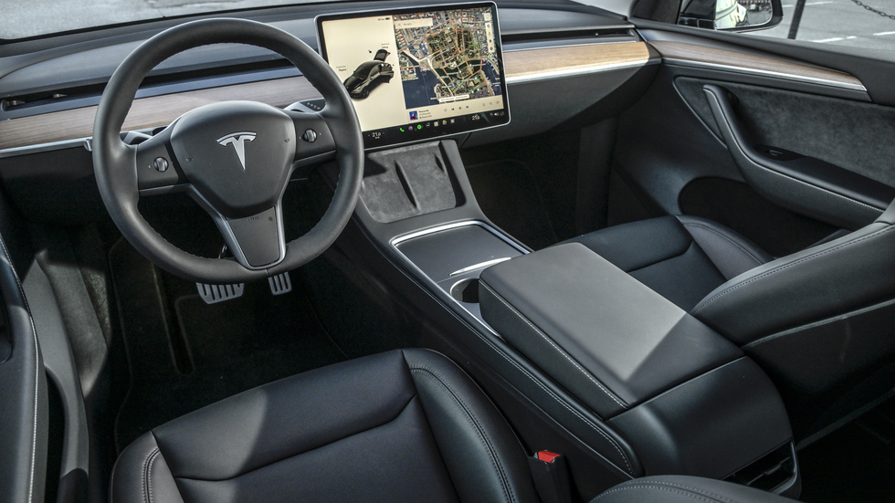 Musikerförbundet stoppar viss musik i Teslabilar som en sympatiåtgärd med dem som vill ha kollektivavtal. Arkivbild.
