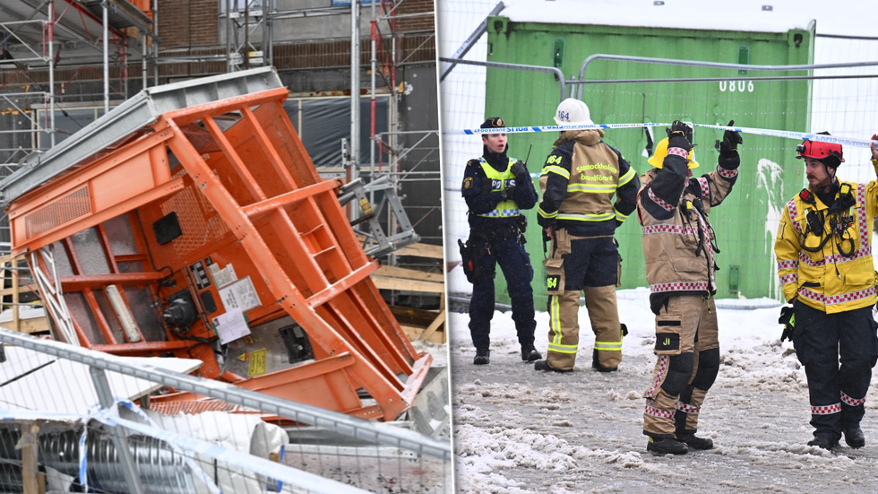 Hissolyckan i Sundbyberg. I debattinlägget tas upp orsaker till olyckor, som att långa kedjor av underleverantörer i byggbraschen ofta går till rent kriminellt företagande ju längre ner i kedjan man kommer. 