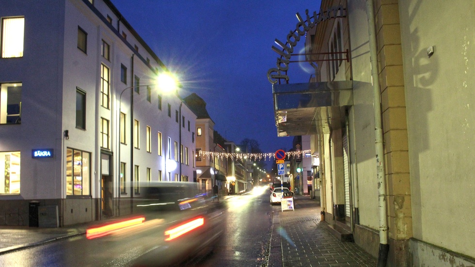 Stölden ägde rum inne på Palladium i Västervik.