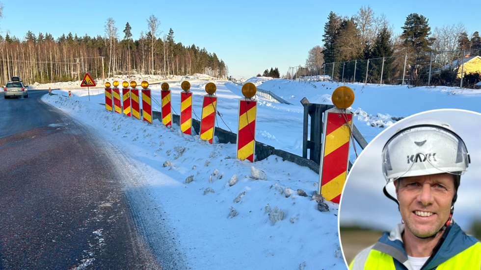 Torbjörn Arvidsson, delprojektledare på Trafikverket, berättar att bron i Strängstorp snart ska besiktigas. 