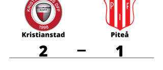 Piteå föll på bortaplan mot Kristianstad