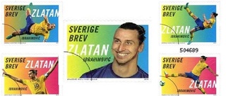 Zlatan blir frimärke