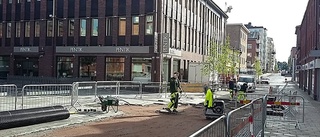 Nya torget måste redan repareras