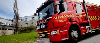 Kraftig brand i garage