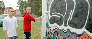 Arbetsro för graffitikonst