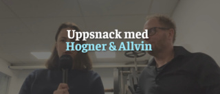 Uppsnack med Hogner och Allvin: "Inte riktigt tagit in det än"