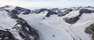 Problem för fjällvandrare – rekordsnabb glaciärsmältning