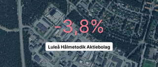 Röda tal för första gången för Luleå Hålmetodik Aktiebolag