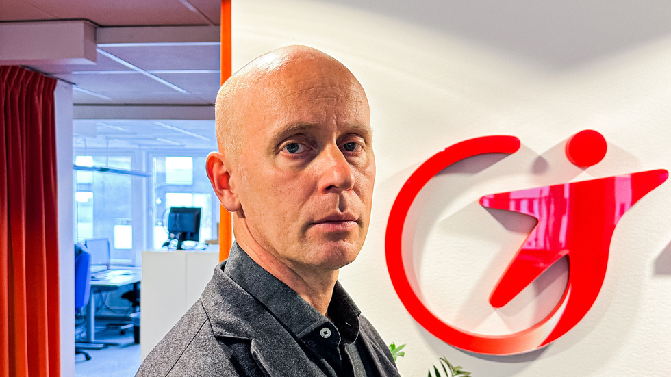 Stefan Johansson är pressansvarig på Transdev som från och med i sommar kommer att sköta tågtrafiken i Mälardalen.