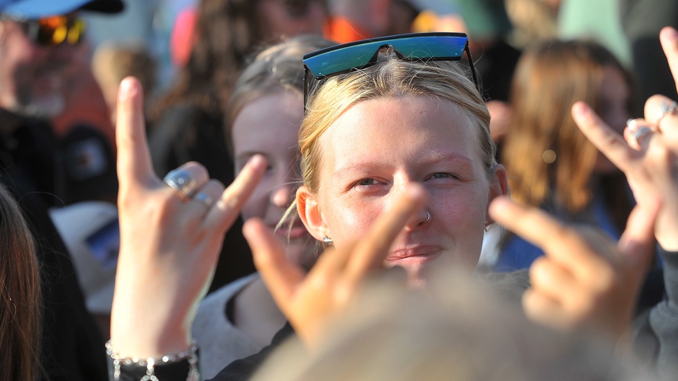 Vimmelbilder från Hoojas spelning i Södra Hamn