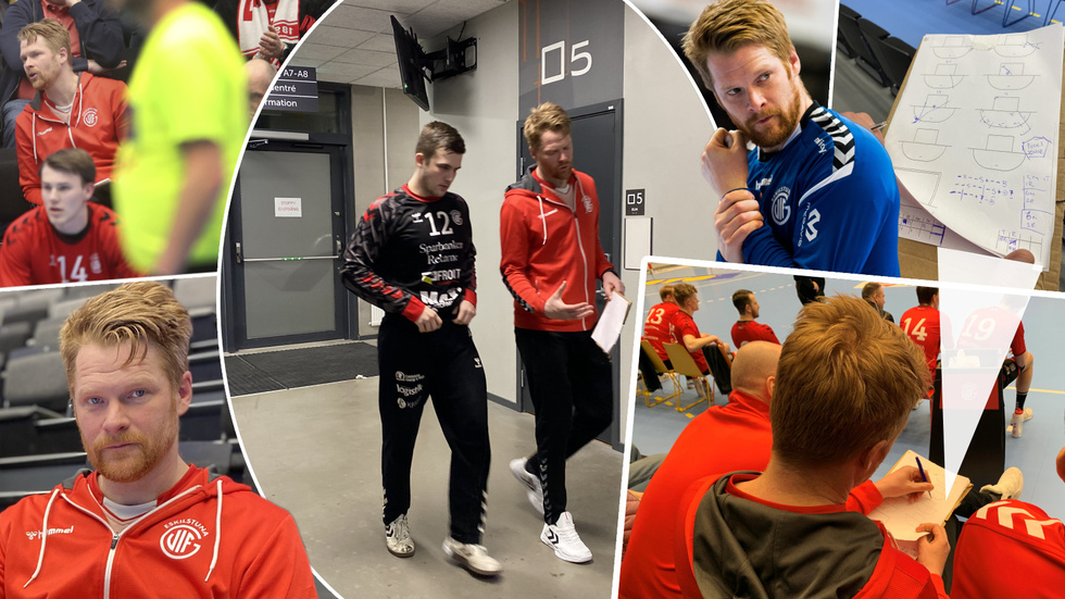 Eskilstuna-Kuriren följde Guifs match mot Lugi tillsammans med målvaktstränaren Richard Larsson.