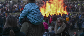 Så varmt kan det bli till valborg