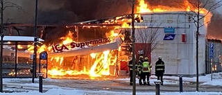 Lösningen efter storbranden: En obemannad butik