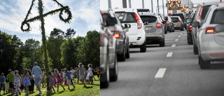 Då är midsommartrafiken som allra värst