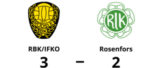 Förlust för Rosenfors trots mål av Emma Adolfsson och Hilma Kahn