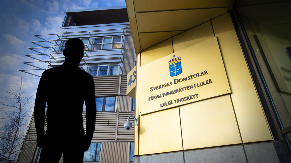 Luleå tingsrätt, anonym man.