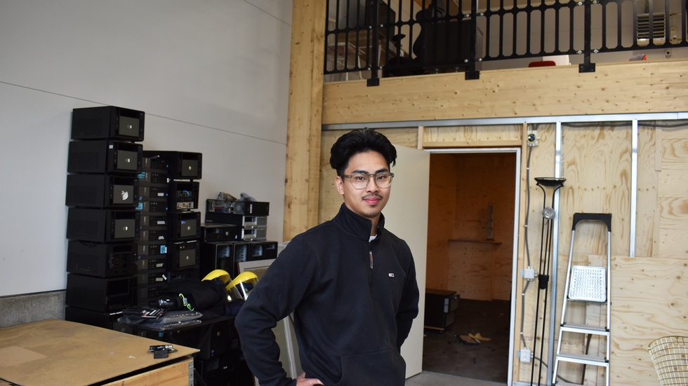 Isac Carli har drivit smash room Skellefteå sedan juli 2023. Men nu läggs verksamheten ner.