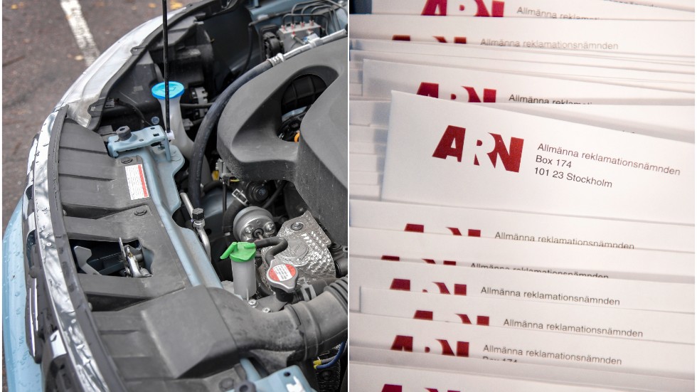 En missnöjd bilägare anmälde reparationen till Allmänna reklamationsnämnden, men fick inget gehör. Bilden på motorn är tagen i ett annat sammanhang.