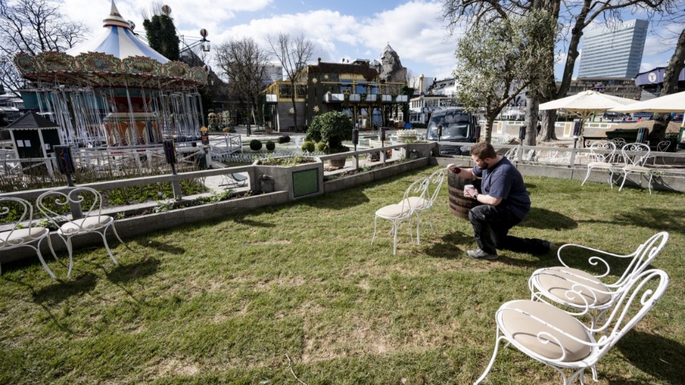 Det har putsats, fejats och fixats inför öppningen på Tivoli.