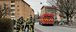 Låda började brinna i lägenhet: "Använts som askkopp"