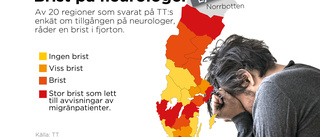 Brist på neurologer slår mot folksjukdom