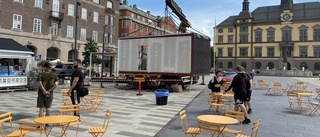 Glashuset intar Fristadstorget 