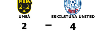 Eskilstuna United segrade