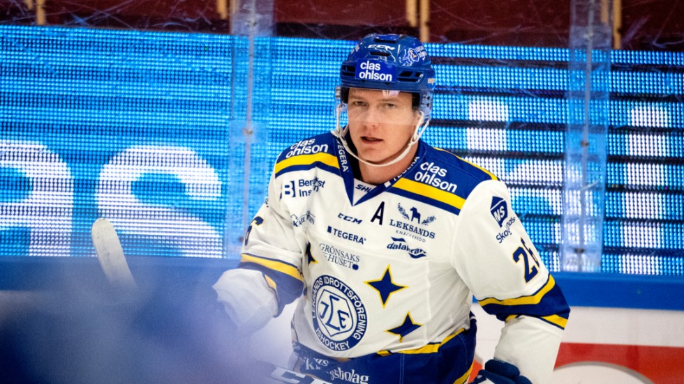 Leksands Patrik Zackrisson stängs av i tre matcher och får böta drygt 35|000 kronor. Arkivbild.