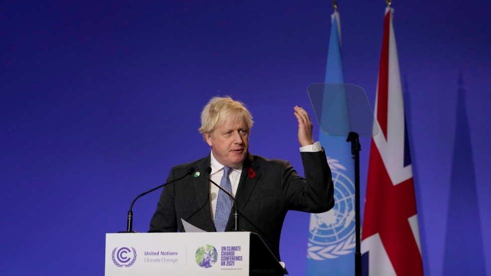 Storbritanniens premiärminister Boris Johnson.