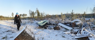 Hon hittade en hemlig sopgömma i skogen: "Varför gör någon så här"