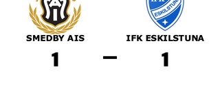 Smedby AIS och IFK Eskilstuna delade på poängen