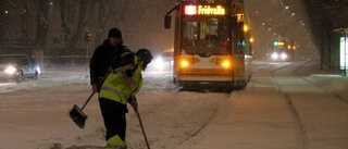 Östergötland insvept i snö