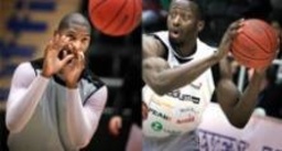 Dee och Sylvester spelar mot LF Basket