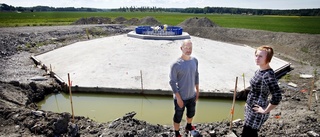 Vindkraftsföretaget bygger på strandskyddat område i Kafjärden